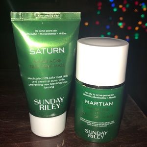 Sunday Riley Sulfur Mask & Water Gel Toner
